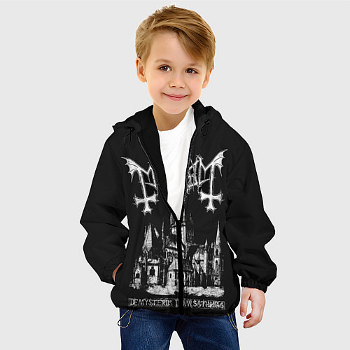 Детская куртка Mayhem / 3D-Черный – фото 4
