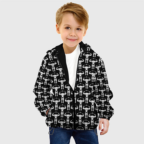 Детская куртка Фитнес / 3D-Черный – фото 4
