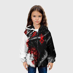 Куртка с капюшоном детская BERSERK БЕРСЕРК, цвет: 3D-черный — фото 2