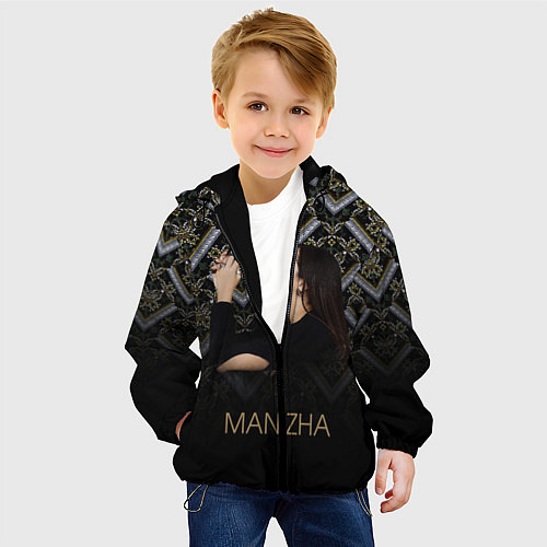 Детская куртка Манижа Manizha / 3D-Черный – фото 4