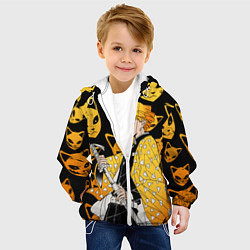 Куртка с капюшоном детская ЗЕНИТЦУ КЛИНОК РАССЕКАЮЩИЙ, цвет: 3D-белый — фото 2