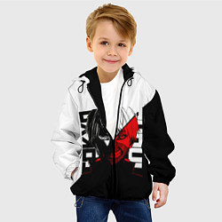 Куртка с капюшоном детская ТОКИЙСКИЙ ГУЛЬ, цвет: 3D-черный — фото 2