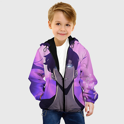 Детская куртка Поднятие уровня в одиночку / 3D-Черный – фото 4