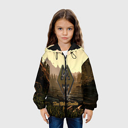 Куртка с капюшоном детская The Elder Scrolls Online, цвет: 3D-черный — фото 2