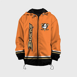 Куртка с капюшоном детская Anaheim Ducks, цвет: 3D-черный