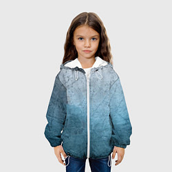 Куртка с капюшоном детская Blue Glass, цвет: 3D-белый — фото 2