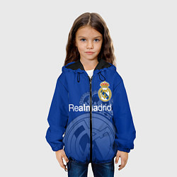 Куртка с капюшоном детская REAL MADRID РЕАЛ МАДРИД, цвет: 3D-черный — фото 2