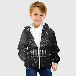 Куртка с капюшоном детская Stalker 2 Death, цвет: 3D-белый — фото 2