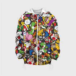 Куртка с капюшоном детская Capcom World, цвет: 3D-белый