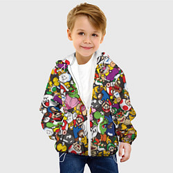 Куртка с капюшоном детская Capcom World, цвет: 3D-белый — фото 2