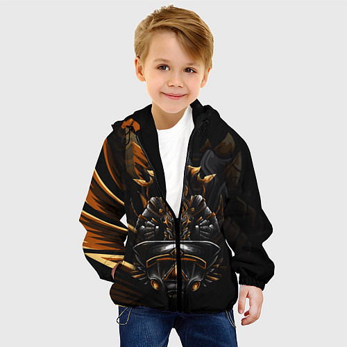 Детская куртка Монстр / 3D-Черный – фото 4
