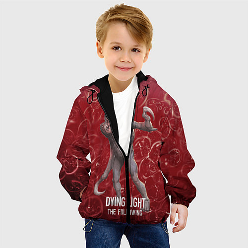 Детская куртка Dying light мутант / 3D-Черный – фото 4