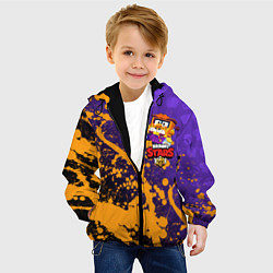 Куртка с капюшоном детская Грифф Griff, цвет: 3D-черный — фото 2