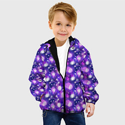 Куртка с капюшоном детская Galaxy, цвет: 3D-черный — фото 2