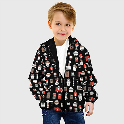 Детская куртка Металлург / 3D-Черный – фото 4