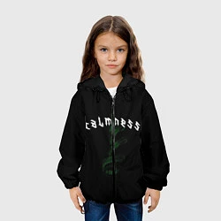 Куртка с капюшоном детская Face Off - Calmness, цвет: 3D-черный — фото 2