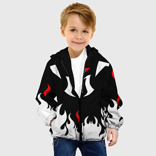 Детская куртка YOUNG MAGIC Мерч / 3D-Черный – фото 4