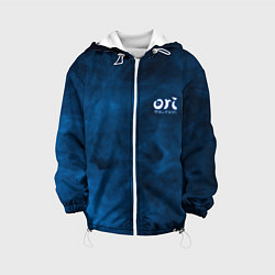 Куртка с капюшоном детская Ori Logo Ori and the Will of the Wisps Z, цвет: 3D-белый
