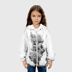 Куртка с капюшоном детская TOYOTA SMOKE, цвет: 3D-белый — фото 2