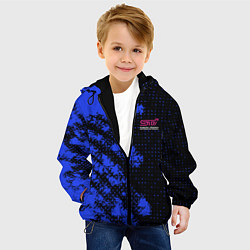 Куртка с капюшоном детская SUBARU STI СУБАРИСТ, цвет: 3D-черный — фото 2