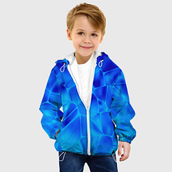 Куртка с капюшоном детская Ice Under Water, цвет: 3D-белый — фото 2