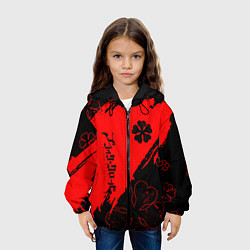 Куртка с капюшоном детская Чёрный клевер: Black clover, цвет: 3D-черный — фото 2