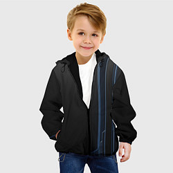 Куртка с капюшоном детская Сдвиг, цвет: 3D-черный — фото 2