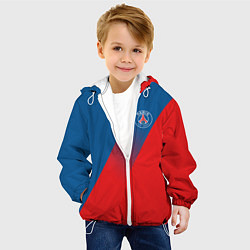 Куртка с капюшоном детская PSG GRADIENT SPORT UNIFORM, цвет: 3D-белый — фото 2