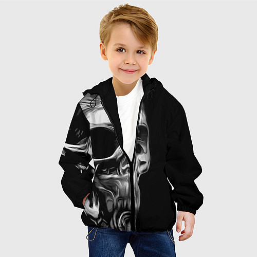 Детская куртка Vanguard skull 2022 / 3D-Черный – фото 4
