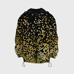 Куртка с капюшоном детская Fashion Pattern 2028, цвет: 3D-черный