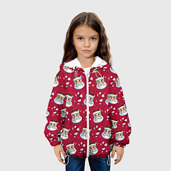 Куртка с капюшоном детская Дед Морoз, цвет: 3D-белый — фото 2