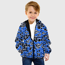 Куртка с капюшоном детская POPPY PLAYTIME ИГРА ПОППИ ПЛЕЙТАЙМ, цвет: 3D-черный — фото 2