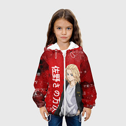 Куртка с капюшоном детская МАЙКИ МАНДЗИРО ТОСВА RED, цвет: 3D-белый — фото 2