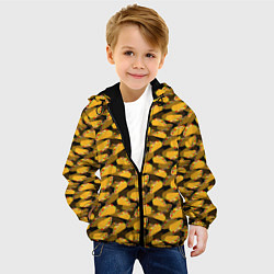 Куртка с капюшоном детская Тако Tacos, цвет: 3D-черный — фото 2