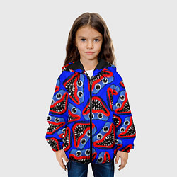 Куртка с капюшоном детская POPPY PLAYTIME ПОППИ ПЛЕЙТАЙМ ДО ДРОЖИ В КОЛЕНЯХ, цвет: 3D-черный — фото 2