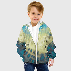 Куртка с капюшоном детская Коллекция Journey Бриз 126-2-119-9, цвет: 3D-белый — фото 2