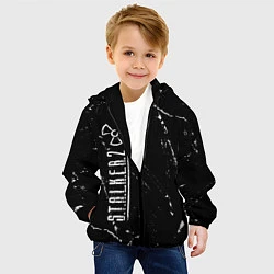 Куртка с капюшоном детская С Т А Л К Е Р 2 - Минимал, цвет: 3D-черный — фото 2