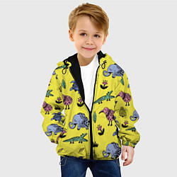 Куртка с капюшоном детская Наконец то лето!, цвет: 3D-черный — фото 2