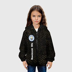 Куртка с капюшоном детская МАНЧЕСТЕР СИТИ Manchester City 2, цвет: 3D-черный — фото 2