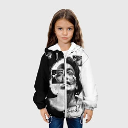 Куртка с капюшоном детская Salvador Dali - Сальвадор Дали, цвет: 3D-белый — фото 2
