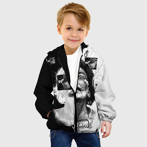 Детская куртка Salvador Dali - Сальвадор Дали / 3D-Черный – фото 4