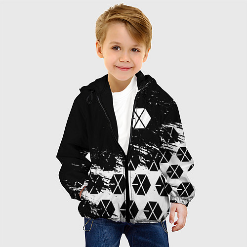 Детская куртка EXO BAND : эхо / 3D-Черный – фото 4
