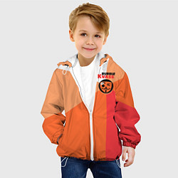 Куртка с капюшоном детская Bubble Kvass - Бабл Квас, цвет: 3D-белый — фото 2