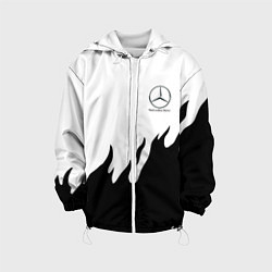 Детская куртка Mercedes-Benz нарисованный огонь