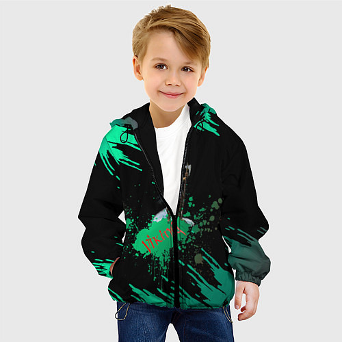 Детская куртка Викинги: Вальхалла класс / 3D-Черный – фото 4