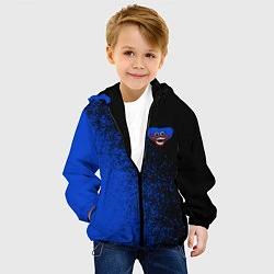 Куртка с капюшоном детская HUGGY WUGGY Арт, цвет: 3D-черный — фото 2