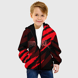 Куртка с капюшоном детская The Witcher ГЕЙМЕРА супер игра, цвет: 3D-черный — фото 2