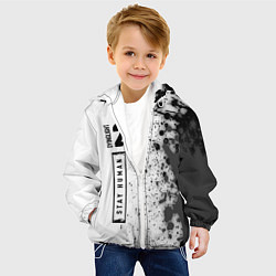Куртка с капюшоном детская DYING LIGHT 2 Краски Вертикально, цвет: 3D-белый — фото 2
