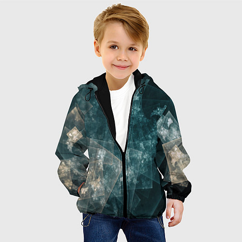 Детская куртка Платформы подсознания / 3D-Черный – фото 4