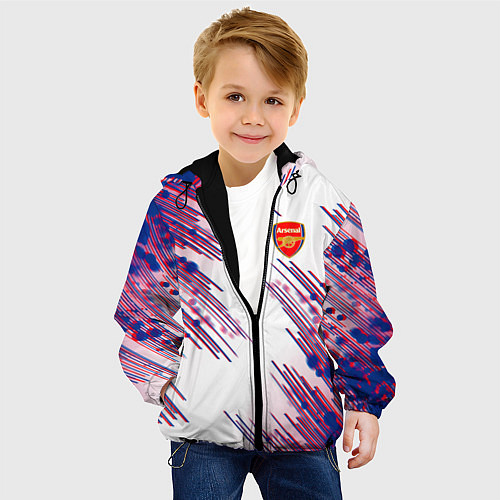Детская куртка Arsenal mikel arteta / 3D-Черный – фото 4